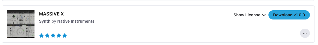 Native Instruments Massive X